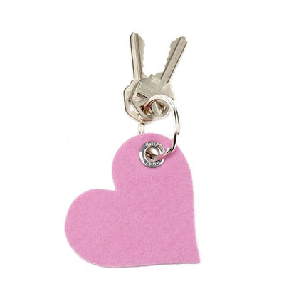 GRAF LANTZ Felted Merino Heart Keychain