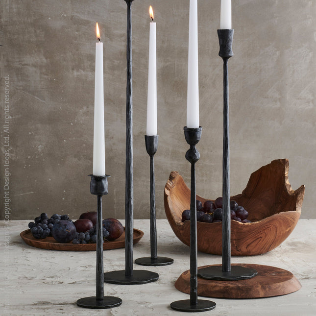 Jasper Iron Candle Holder