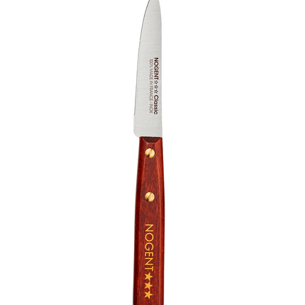 NOGENT FRANCE Wood-Handled Serrated Tomato Knife, 4.25"