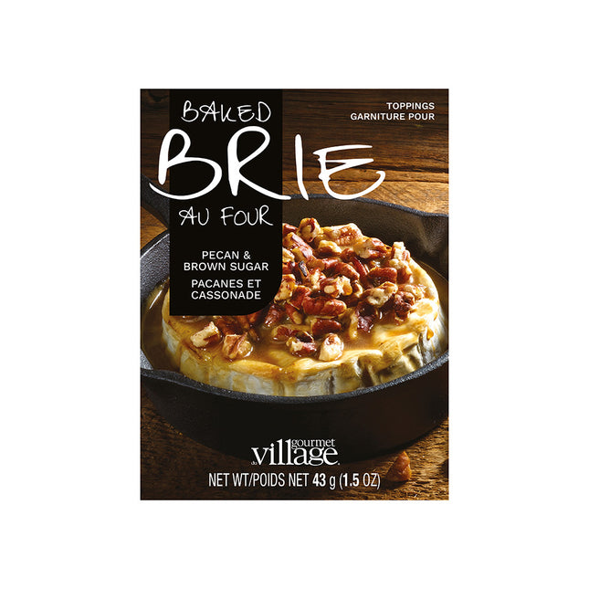 GOURMET VILLAGE Pecan Brown Sugar Baked Brie Topping