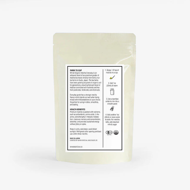 WHISK Organic Matcha, 30g