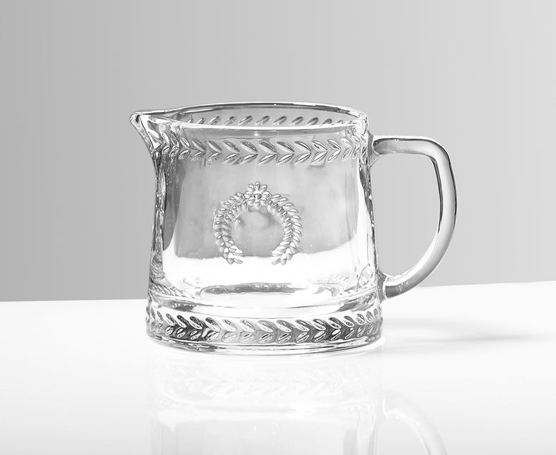 Glass Creamer or Sugar Bowl