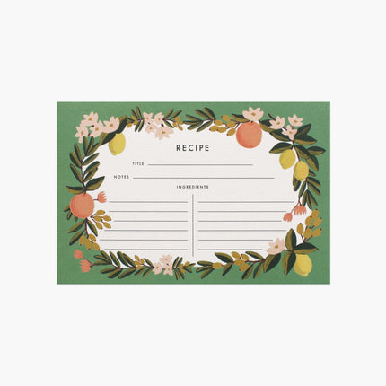 RIFLE PAPER CO. Recipe Card Refill