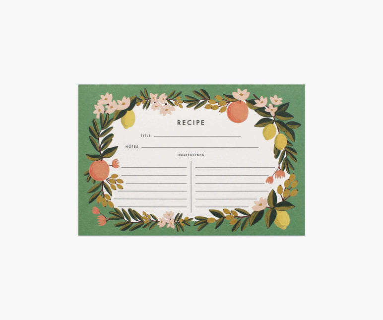 RIFLE PAPER CO. Recipe Card Refill