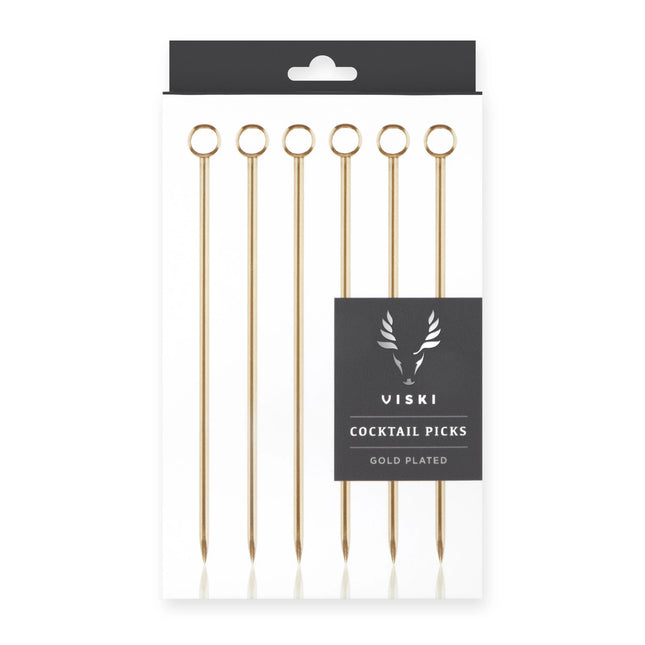 Gold Cocktail Picks