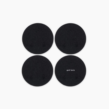 GRAF LANTZ Merino Wool Round Coasters, S/4