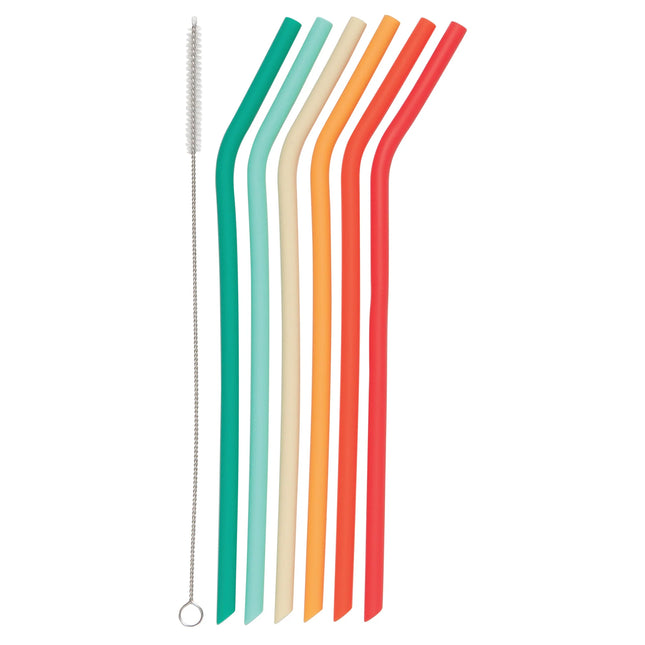 Silicone Straw Sets, Cheer