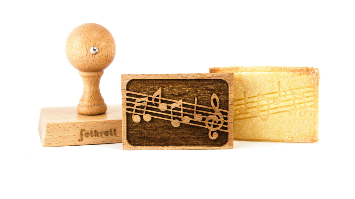 FOLKROLL Wooden Cookie Stamps