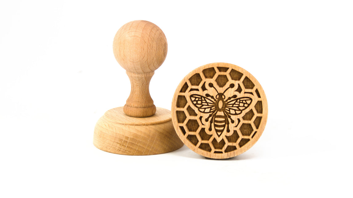 FOLKROLL Wooden Cookie Stamps