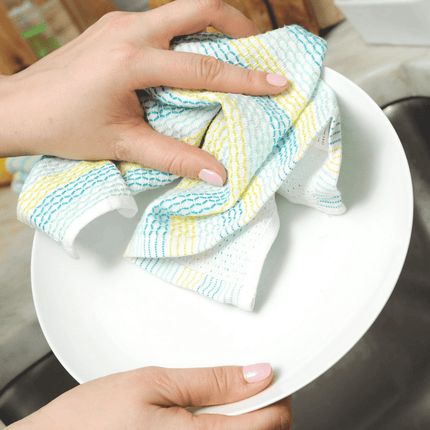 FULL CIRCLE Organic Cotton Dishcloths, Set of 3