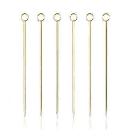 Gold Cocktail Picks