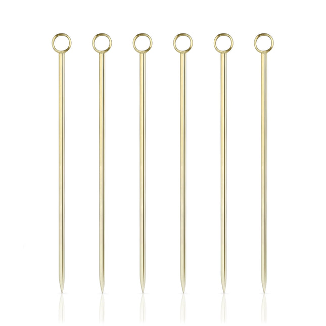 Gold Cocktail Picks