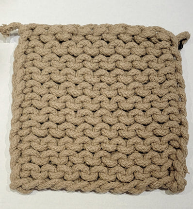 Chunky Knit Pot Holder/Trivet