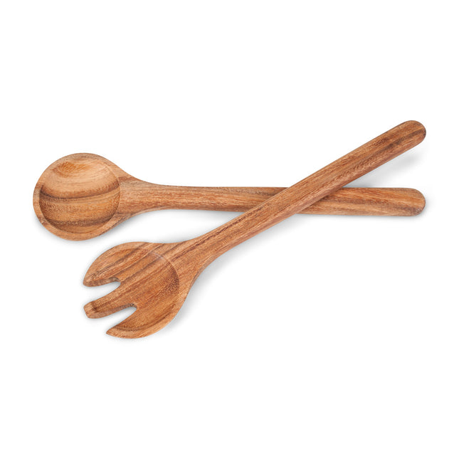 Wooden Salad Servers, 13"