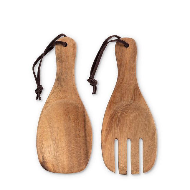 Wooden Scoop Servers, 7.5"