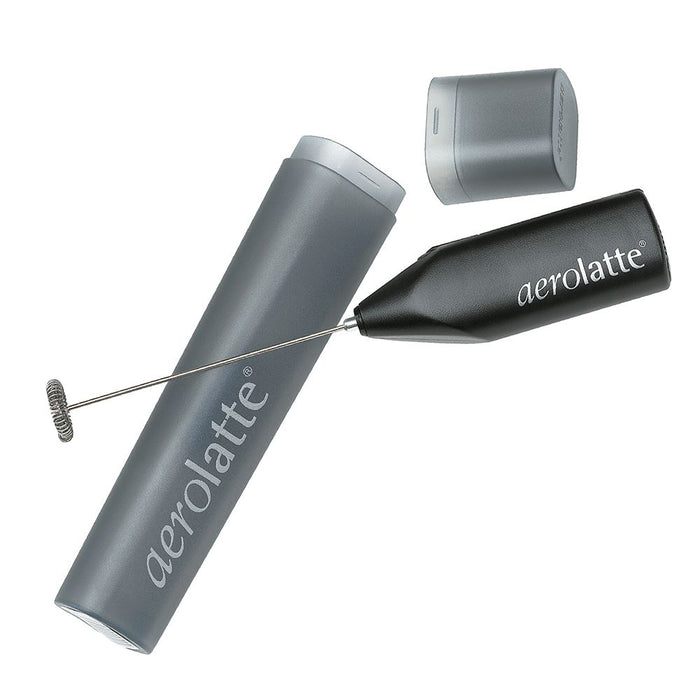 Aerolatte Milk Frother To Go with Travel Storage Case, The Original  Steam-Free Frother, Black