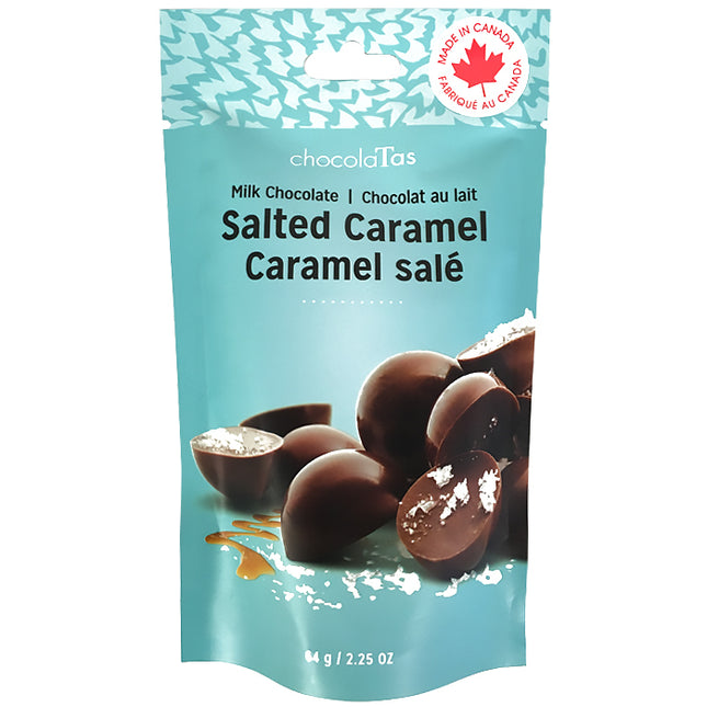 CHOCOLATAS Salted Caramels, Milk or Dark