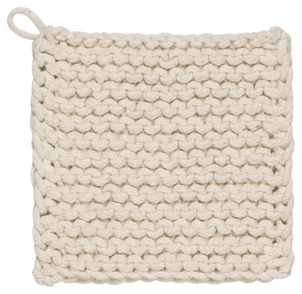 Pot Holder, Chunky Knit