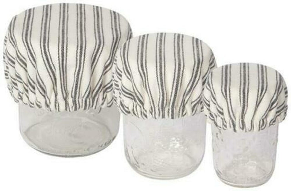 Cotton Mini Bowl Covers, Set of 3